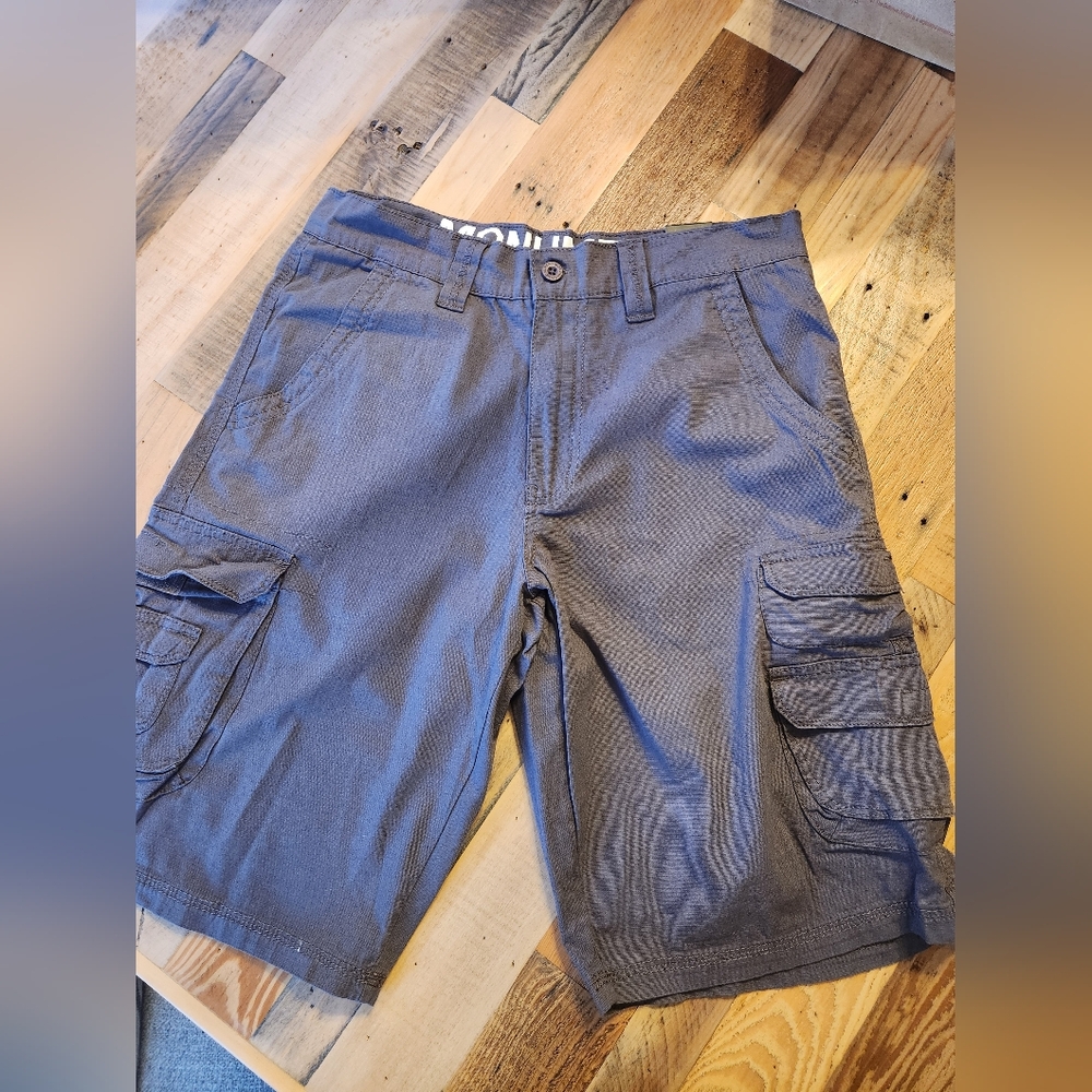 Men's‎ Gray Cargo Shorts